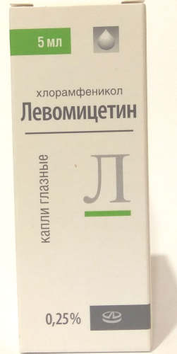 Левоміцетин - інструкція із застосування таблеток і крапель